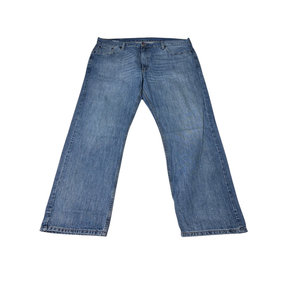 Levi Strauss Co 569 Loose Fit Mens Jeans W44 L32 Blue Denim Pants